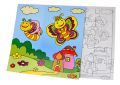 Clique para ampliar! - Puzzle Borboleta B-210150