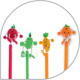Clique para ampliar! - Lápis Frutas B-A130.