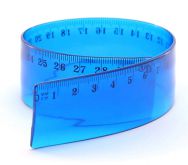 Clique para ampliar! - Régua transparente flexivel SMK-3055